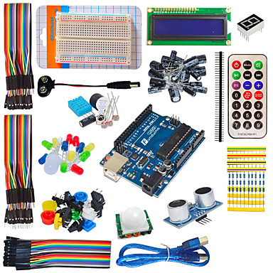 baratos KITS Faça-Você-Mesmo-arduino uno R3 1602lcd para arduino suíte