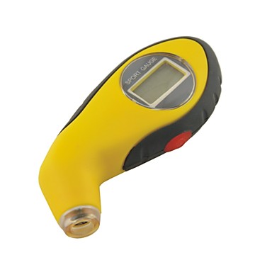 baratos Medidores de Pressão de Pneus-auto carro esporte pneu digital de pressão de ar calibre ferramenta testador com lcd e luz