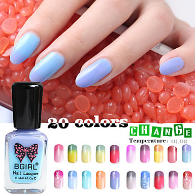 4pcs New B Water Temperature Change Color Eco Friendly Non Toxic 4pcs New B Water Temperature Change Color Eco Friendly Non Toxic Nail Polish 20 Colors 11ml Random 4521600 2018 8 99