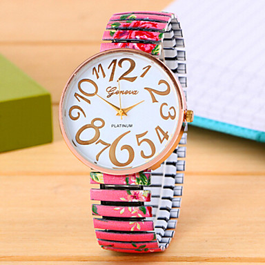digital watch with elastic band