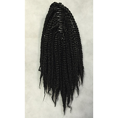 Ponytails Synthetic Hair Hair Piece Hair Extension Wavy Medium