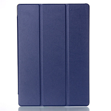 baratos Lenovo Tablets Case-Capinha Para Lenovo Tab3 10 Capa Proteção Completa / Tablet Cases Sólido Rígida PU Leather