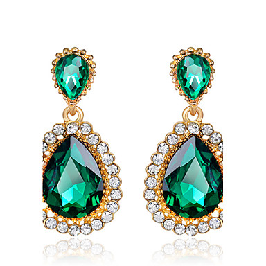 Synthetic Emerald, Earrings, Search 