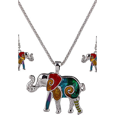 Women S Jewelry Set Sterling Silver Las Personalized Vintage Women S Jewelry Set Sterling Silver Las Personalized Vintage Include Necklace Earrings Red For Party Daily Casual Work 5232259 2019 8 99
