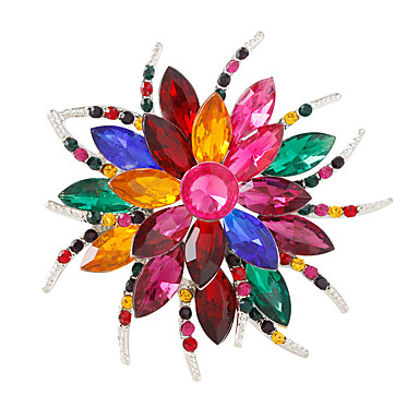 colorful brooches