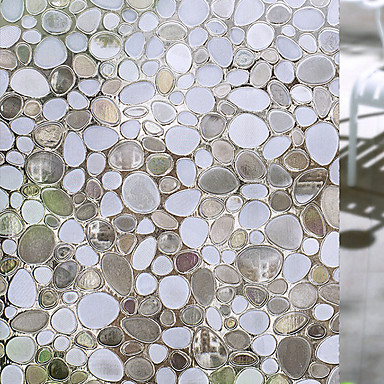 baratos Tratamentos para Janelas-Moderna Película para Vidros Sala de Jantar / Quarto / Escritório PVC / Vinil