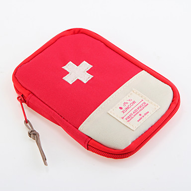 baratos Bem Estar em Viagens-Tecido Oxford Bolsa de Viagem Porta-Comprimidos para Viagem Prova-de-Água Portátil Á Prova-de-Pó Organizadores para Viagem Acessórios de