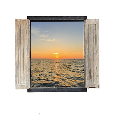 Landscape romantika 3d falimatrica repülÅgép matricák 3d s ...