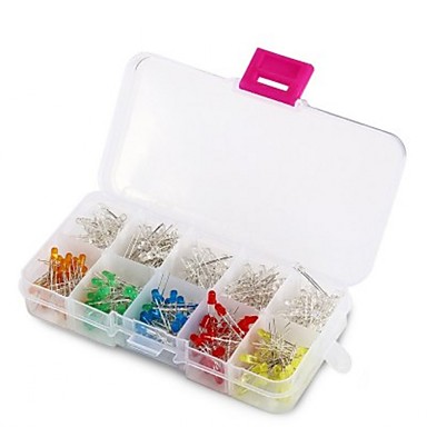 baratos Displays-300pcs 3 milímetros levou emissor de kit díodo