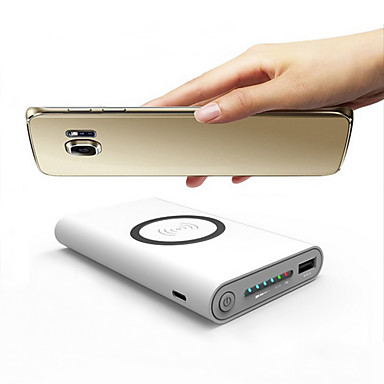 Portable Power Bank 10000 Mah Qi Wireless Charger Charge portable power bank 10000 mah qi wireless charger charge