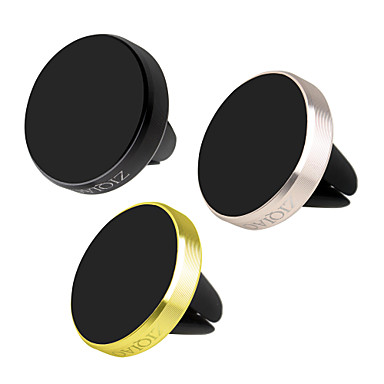 baratos Suportes Automotivos para Celular-Ziqiao ventilador de ar universal magnético carro montar titular celular berço para iphone 5 5c 5s 6 6s 7 mais samsung galaxy s6 s7