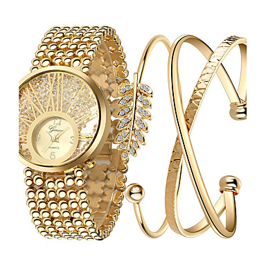 Women's Luxury Watches Wrist Watch Gold Watch Quartz Ladies Cool Analog ...