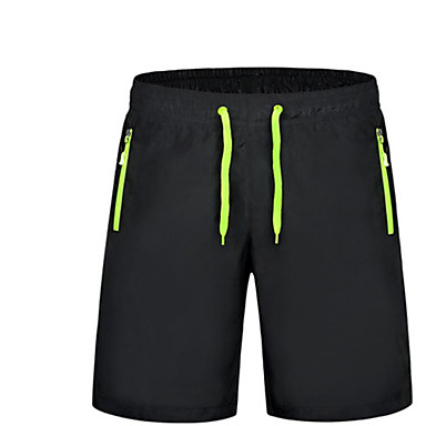 baratos Calças Plus Size para Homens-Homens Activo Diário Esportes Para Noite Solto Solto Calças Esportivas Shorts Calças - Sólido Com Cordão Verão Branco Laranja Verde M / L / XL / Final de semana