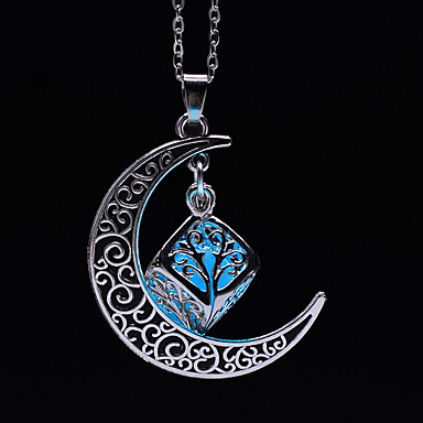 moon crescent pendant