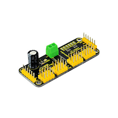 baratos Motores e Partes-2016 novo! Painel de servo drive de 16 canais do keyestudio com interface pwm-12c de 12 bits para arduino
