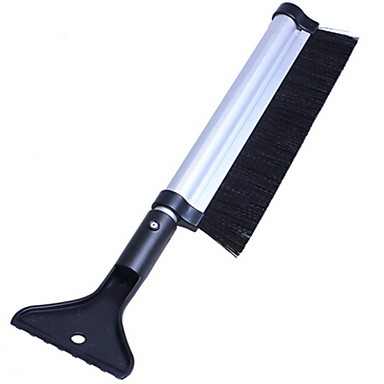 baratos Utensílios de Limpeza-Escova de neve extensível com rodo raspador de gelo aperto de espuma Escova de neve auto raspador de gelo de carro caminhão suv