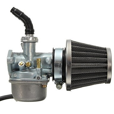 baratos Acessórios para Motocicletas &amp; Quadriciclos-Carburador pz19 carb e 35mm filtro de ar para 50cc 70cc 80cc 90cc 110cc 125cc sujeira pit bike taotao honda crf atv scooter ciclomotor ir karts