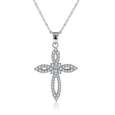 Women S Cubic Zirconia Tiny Diamond Pendant Necklace Cross Circle Ladies Fashion S925 Sterling Silver Jewelry One Piece Suit For Gift Daily 6572360 2020 20 99 - Tiny Diamond Pendant Women S Cubic Zirconia Tiny Diamond Pendant Necklace Cross Circle Ladies Fashion S925 Sterling Silver Jewelry One Piece Suit For Gift Daily 6572360 2020 20 99 - Tiny Diamond Pendant