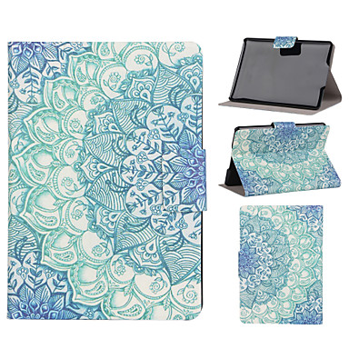 baratos Kindle Oasis-Capinha Para Amazon Kindle Oasis 1(1st Generation, 2016 Release) Porta-Cartão / Antichoque / Com Suporte Capa Proteção Completa Mandala Rígida PU Leather