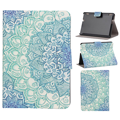 baratos Kindle DX-Capinha Para Amazon Kindle Fire hdx 7.0 Porta-Cartão / Antichoque / Com Suporte Capa Proteção Completa Mandala Rígida PU Leather