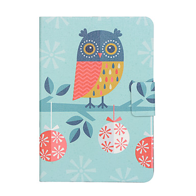 baratos Kindle DX-Capinha Para Amazon Kindle Fire hdx 7.0 Porta-Cartão / Antichoque / Com Suporte Capa Proteção Completa Corujas Rígida PU Leather