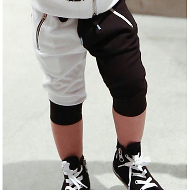 baratos Calças para Meninos-Infantil Para Meninos Activo Estampa Colorida Calças Azul