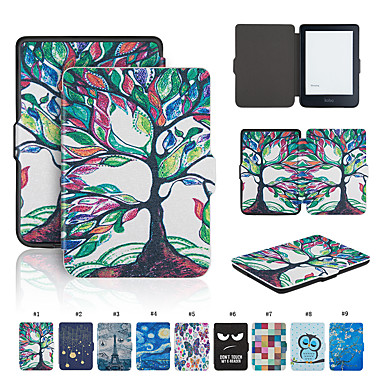 baratos Outras Capinhas-Capinha Para BLU kobo clara HD Antichoque / Auto Dormir / Despertar Capa Proteção Completa Sólido Macia PU Leather