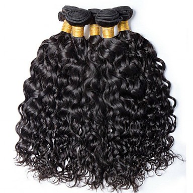 6 Bundles Brazilian Hair Water Wave Human Hair Unprocessed Human