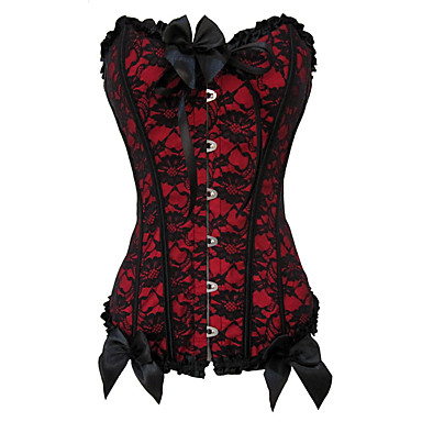 baratos Lembrancinhas &amp; Presentes para Festas-Corpete Ocasião Especial Corda Cingida Com Busto