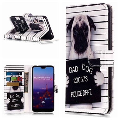 huawei p20 lite coque portefeuille animaux