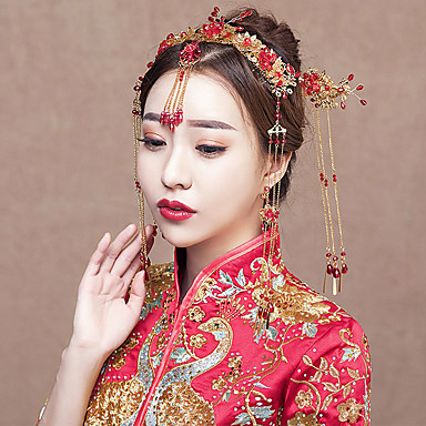 Bride Classical Tassel Traditional Chinese Style Head Jewelry Hair