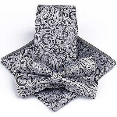 baratos Gravatas Borboletas-Homens Festa / Trabalho / Básico Lenço &amp; Cachecol Floral / Jacquard
