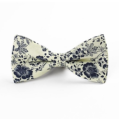 baratos Gravatas Borboletas-Homens Festa / Trabalho / Activo Gravata Borboleta Floral / Estampado