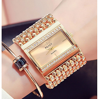 Women's Bracelet Watch Wrist Watch Gold Watch Quartz Fashion Water