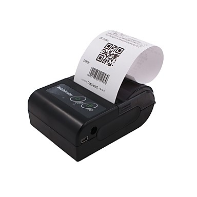 baratos Escritório e Escola-YK&amp;SCAN YK-58HB4 USB Bluetooth Negócio pequeno Impressora térmica 203 DPI