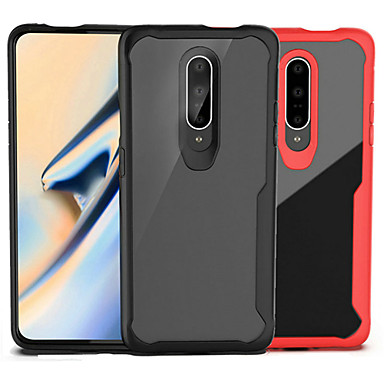 baratos Oneplus 7-Capinha Para OnePlus OnePlus 6 / One Plus 6T / One Plus 7 Translúcido Capa traseira Sólido Rígida PC