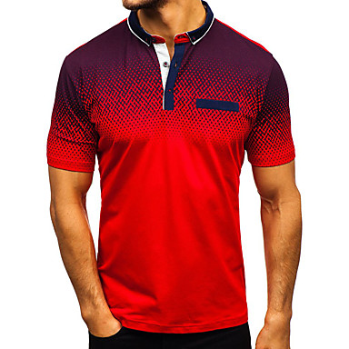 black and red mens polo shirt