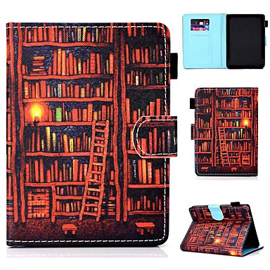 baratos Kindle 3-Capinha Para Amazon Kindle Lite (2019) / Kindle PaperWhite 2(2nd Generation, 2013 Release) / Kindle PaperWhite 3(3th Generation, 2015 Release) Porta-Cartão / Antichoque / Com Suporte Capa Proteção