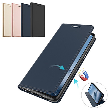 baratos Outras Capinhas-Livro de couro magnético flip phone case para xiaomi redmi note 7 redmi nota 6 redmi nota 5 pro titular do cartão carteira capa para xiaomi redmi 6 pro redmi 6a redmi 6 nota redmi 4 x