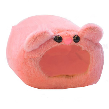 baratos Acessórios para Pequenos Animais-Mouse Hamster Camas / Mistura de Algodão / Poliéster Azul Rosa claro