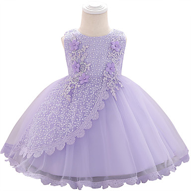 light purple baby dress