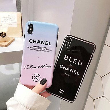 baratos Capinhas para iPhone-Capinha Para Apple iPhone 11 / iPhone 11 Pro / iPhone 11 Pro Max Estampada Capa traseira Palavra / Frase PC