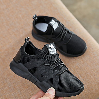 baratos Boy's Shoes-Para Meninos Conforto Com Transparência Tênis Little Kids (4-7 anos) Branco / Preto / Vermelho Verão