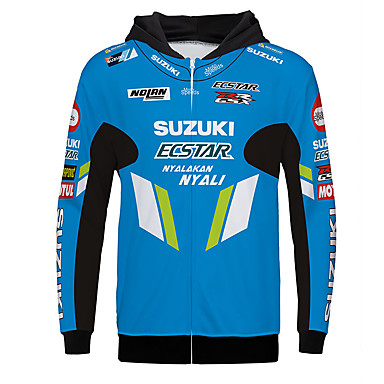 baratos Jaquetas de Motociclista-Suzuki motocicleta jersey roupas jaqueta para unisex polyster primavera outono / inverno mais quente / respirável / secagem rápida