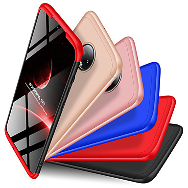 baratos Capinhas para Motorola-Capinha Para Motorola MOTO G6 / Moto G7 Ultra-Fina Capa traseira Sólido TPU