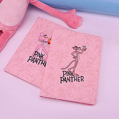 baratos Acessórios para iPad-Capinha Para Apple iPad Air / iPad 4/3/2 / iPad Mini 3/2/1 Antichoque / Anti-poeira / Ultra-Fina Capa Proteção Completa Desenho Animado PU Leather / TPU