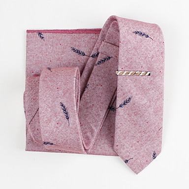 baratos Gravatas-Homens Festa / Trabalho / Básico Lenço &amp; Cachecol Estampado / Jacquard