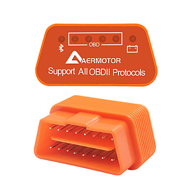 baratos OBD-Original aermotor elm327 v1.5 bluetooth 4.0 elm 327 1.5 obd2 scanner de diagnóstico android ios windows funciona adaptador elm327