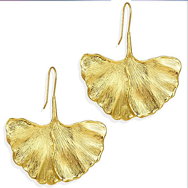 Para mujer largo cuelgan aretes de gancho J Enchapado En Oro Amarillo 24K CZ Circonita Reino Unido