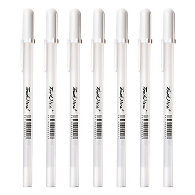 baratos Artigos de Papelaria-1 pcs 0,5 mm gel caneta de tinta cartucho substituível pvc